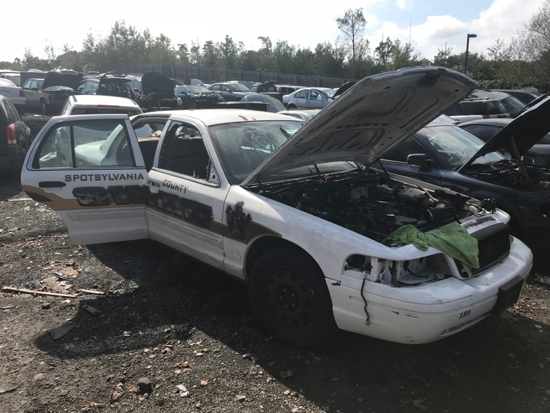Spotsylvania County Sheriff Crown Vic.